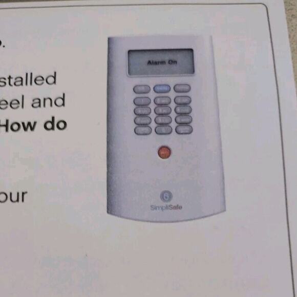 SimpliSafe Base Station BS2000 Key Pad Motion Sensor 3x Entry Sensors Manual NIB - Picture 9 of 13